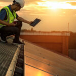 Solar panel installation to achieve net-zero, done with innovation-funding